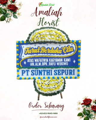 Papan Bunga Duka di Kumun Debai