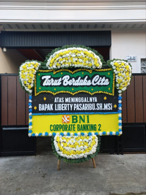 Papan Bunga Duka di Kumun Debai
